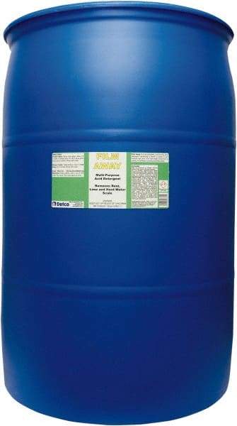 Detco - 55 Gal Drum Liquid Bathroom Cleaner - Unscented Scent, Bath Fixtures - Caliber Tooling