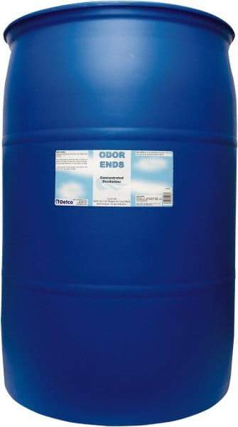 Detco - 55 Gal Drum Deodorizer - Liquid, Unscented, Concentrated, Environmentally Safe - Caliber Tooling