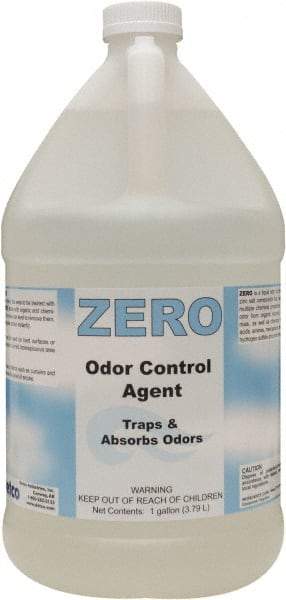 Detco - 1 Gal Bottle Deodorizer - Liquid, Unscented, Environmentally Safe - Caliber Tooling