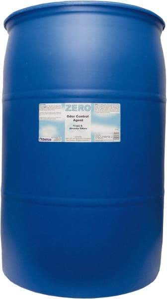 Detco - 55 Gal Drum Deodorizer - Liquid, Unscented, Environmentally Safe - Caliber Tooling