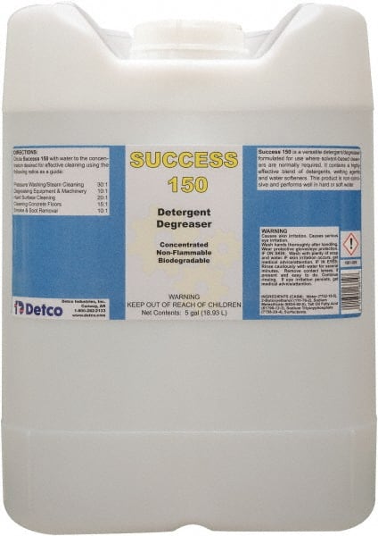 Cleaner: 5 gal Drum Liquid, Butyl-Based, Unscented