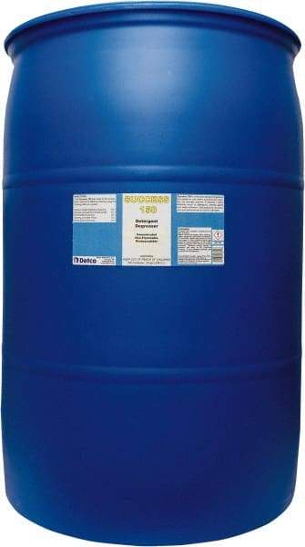 Detco - 55 Gal Drum Cleaner/Degreaser - Liquid, Butyl-Based, Unscented - Caliber Tooling