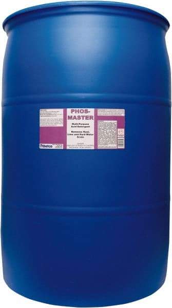 Detco - 55 Gal Drum All-Purpose Cleaner - Liquid, Detergent, Unscented - Caliber Tooling