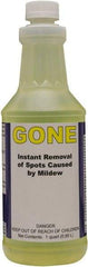 Detco - 32 oz Bottle Mildew Remover - Liquid, Water-Based, Unscented - Caliber Tooling