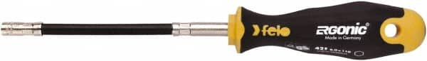 Felo - Bit Screwdriver - Hex Tip, Ergonomic - Caliber Tooling