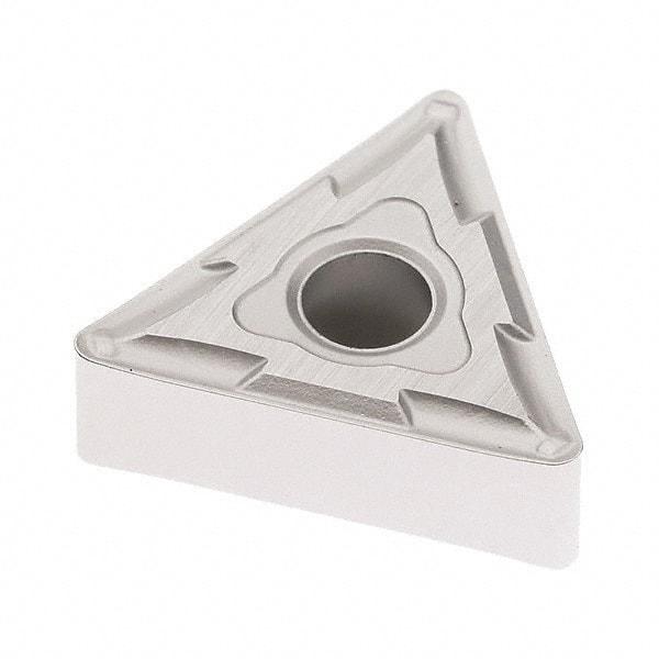 Seco - TNMG331 MF2 Grade TP3501 Carbide Turning Insert - Ti(C/N)/Al2O3 Finish, 60° Triangle, 3/8" Inscr Circle, 3/16" Thick, 1/64" Corner Radius - Caliber Tooling