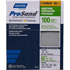 Norton - Sanding Sheets Abrasive Material: Aluminum Oxide Grade: Medium - Caliber Tooling