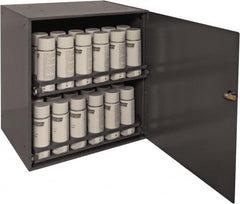 Durham - 2 Drawer, Small Parts Aerosol Cabinet - 22" Deep x 23" Wide x 17" High - Caliber Tooling