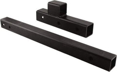 Erickson Manufacturing - Steel Tailgate Extender High Mount Adapter - 2" Wide x 24" Long, Black, For Use with The Big Bed Sr. & The Big Bed Jr. - Caliber Tooling