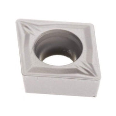 Seco - CCMT21.51 MF2 Grade TP3501 Carbide Turning Insert - TiCN/Al2O3 Finish, 80° Diamond, 1/4" Inscr Circle, 3/32" Thick, 1/64" Corner Radius - Caliber Tooling