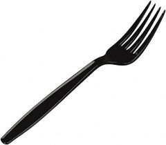 Dixie - Plastic Cutlery, Heavyweight Forks - Black - Caliber Tooling