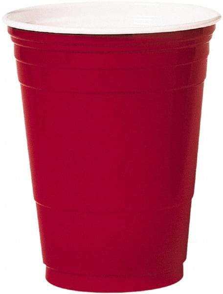 Solo - Plastic Party Cold Cups, 16 oz - Red - Caliber Tooling