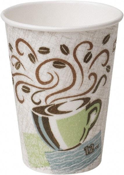 Dixie - Hot Cups, Paper, 10 oz, 500/Carton - Coffee Dreams Design - Caliber Tooling