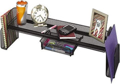 Safco - Black Space Saver Shelf - Steel, Mesh - Caliber Tooling