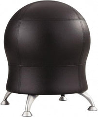 Safco - Black Vinyl Ball Chair - 18-3/4" Wide x 23" High - Caliber Tooling