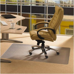 Floortex - 48" Long x 60" Wide, Chair Mat - Rectangular, Straight Edge Style - Caliber Tooling