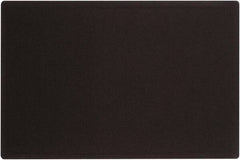 Quartet - 48" Wide x 36" High Cork Bulletin Board - Fabric, Black - Caliber Tooling