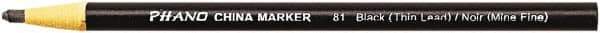 DIXON - Black China Marker - Soft Crayon Tip, Wax - Caliber Tooling