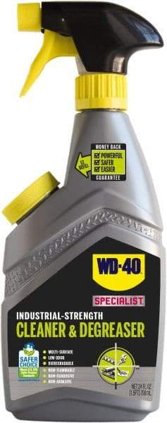 WD-40 Specialist - 24 oz Bottle Cleaner/Degreaser - Liquid, Biodegradable, Pleasant - Caliber Tooling