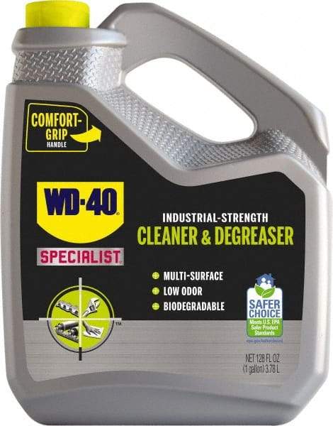 WD-40 Specialist - 1 Gal Bottle Cleaner/Degreaser - Liquid, Biodegradable, Pleasant - Caliber Tooling