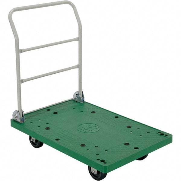 Vestil - 500 Lb Capacity Plastic/Steel Platform Truck - 24" OAW - Caliber Tooling