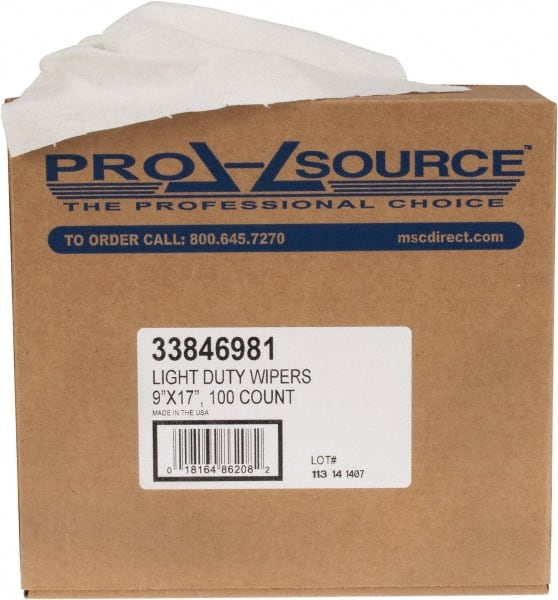 PRO-SOURCE - (8) 100-Sheet Boxes Dry General Purpose Wipes - Exact Industrial Supply