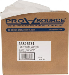 PRO-SOURCE - (8) 100-Sheet Boxes Dry General Purpose Wipes - Exact Industrial Supply