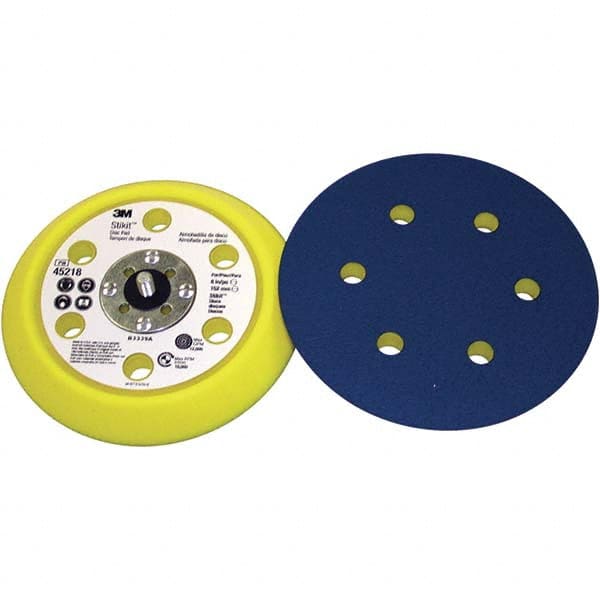 3M - Disc Backing Pads Backing Pad Type: Disc Pad Pad Diameter (Inch): 6 - Caliber Tooling