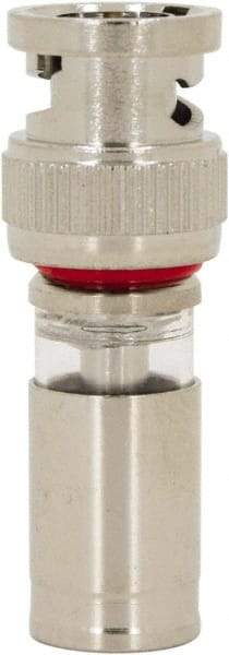 Ideal - Straight, BNC Compression Coaxial Connector - Compatible with RG59, Brass Body - Caliber Tooling