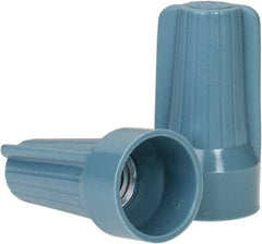 Ideal - 2, 12 to 2, 6 AWG, 600 Volt, Flame Retardant, Standard Twist on Wire Connector - Blue & Gray, 221°F - Caliber Tooling