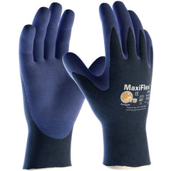 ‎34-274/XS MaxiFlex Seamless Knits - MaxiFlex Elite - 18G Bl. Nylon Shell - MicroFoam Nitrile Coating - Exact Industrial Supply