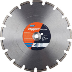 Wet & Dry Cut Saw Blade: 18″ Dia, 1″ Arbor Hole, 0.125″ Kerf Width, 32 Teeth High Speed Steel Teeth, Use on Concrete, Standard Arbor