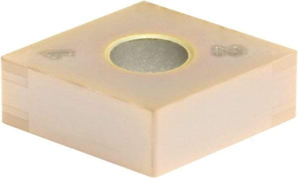 Sumitomo - 4NC-CNGA431 Grade BNC100 PCBN Turning Insert - TiCN Finish, 80° Diamond, 1/2" Inscr Circle, 3/16" Thick, 1/64" Corner Radius - Caliber Tooling