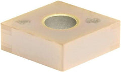 Sumitomo - 4NC-CNGA431 Grade BNC160 PCBN Turning Insert - TiN Finish, 80° Diamond, 1/2" Inscr Circle, 3/16" Thick, 1/64" Corner Radius - Caliber Tooling