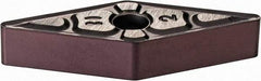 Iscar - VNMG332 TF Grade IC806 Carbide Turning Insert - TiN/TiAlN Finish, 35° Diamond, 3/8" Inscr Circle, 3/16" Thick, 1/32" Corner Radius - Caliber Tooling