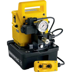 Enerpac - Power Hydraulic Pumps & Jacks Type: Electric Pressure Rating (psi): 10000 - Caliber Tooling