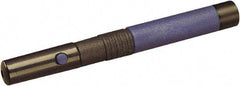 Quartet - Rubber & Metal Pen Size Laser Pointer - Blue, 2 AAA Batteries Included - Caliber Tooling