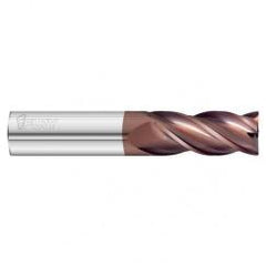 3/4 Dia. x 5 Overall Length 4-Flute .090 C/R Solid Carbide SE End Mill-Round Shank-Center Cut-FC20 - Caliber Tooling