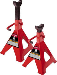 Sunex Tools - 6 Ton Load Capacity Ratcheting Jack Stand - 15-3/4 to 24" High, 11-1/2" Base Width - Caliber Tooling