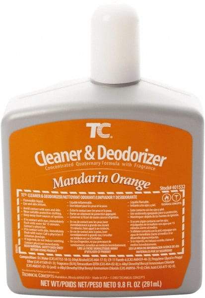 Technical Concepts - 291ml Mandarin Orange Automatic Urinal & Toilet Cleaner Dispenser Refills - For Use with FG500409, FG500410, FG500476, FG500590, FG401188, FG401379 - Caliber Tooling