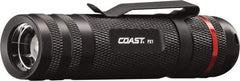 Coast Cutlery - White LED Bulb, 315 Lumens, Industrial/Tactical Flashlight - Black Aluminum Body, 3 AAA Batteries Included - Caliber Tooling