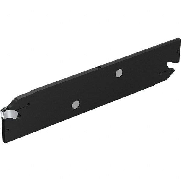 Walter - 0.069" Blade Width, 5.142" OAL, Neutral Cut, Indexable Cut-Off Blade - 38mm Max Depth of Cut, G2042-ABGESETZT-P Blade, G2042-ABGESETZT-P Series - Caliber Tooling