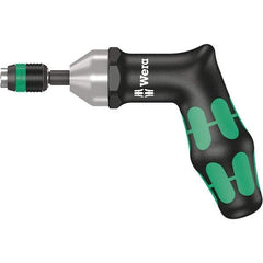 Wera - 1 Piece, 4 to 8.8 N/m, Ergo Cushion Grip Driver Preset Torque Limiting Screwdriver - 1/4" Drive - Caliber Tooling