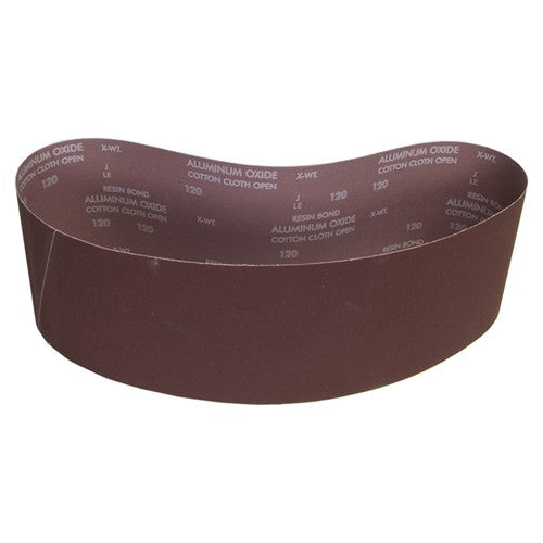 6″ × 48″ Metalite R255 Narrow Belt 80 Grit Aluminum Oxide - Caliber Tooling