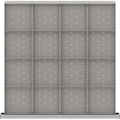 LISTA - 16-Compartment Drawer Divider Layout for 3.15" High Drawers - Caliber Tooling