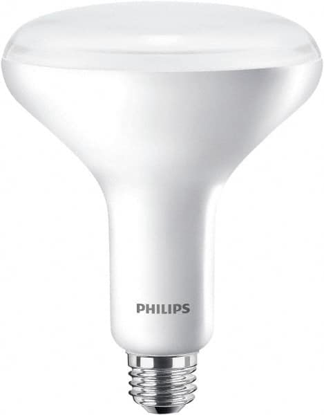 Philips - 9 Watt LED Flood/Spot Medium Screw Lamp - 2,700°K Color Temp, 650 Lumens, 120 Volts, Dimmable, Shatter Resistant, BR30, 25,000 hr Avg Life - Caliber Tooling