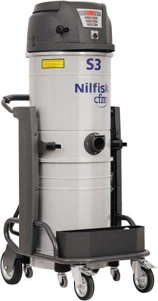 Nilfisk - 13 Gal, Painted Steel Tank, Dry, General Purpose Vacuum Cleaner - 15.8 Amps - Caliber Tooling