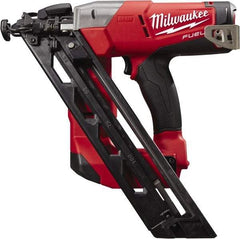 Milwaukee Tool - Cordless Finish Nailer - 15 Gauge Nail Diam, 1-1/4 to 2-1/2" Long Nail, Batteries Not Included - Caliber Tooling