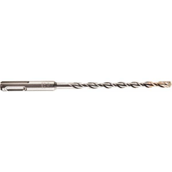 6mm Diam, SDS-Plus Shank, Carbide-Tipped Rotary & Hammer Drill Bit 250mm Usable Length, 310mm OAL, Spear Cutting Shape