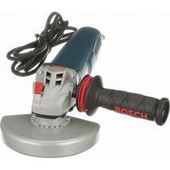 Bosch - 6" Wheel Diam, 9,300 RPM, Corded Angle & Disc Grinder - 5/8-11 Spindle, 120 Volts, 13 Amps - Caliber Tooling